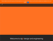 Tablet Screenshot of dg8design.com